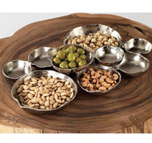 Load image into Gallery viewer, Cluster Serving Bowls, Large (Silver, Gold)
