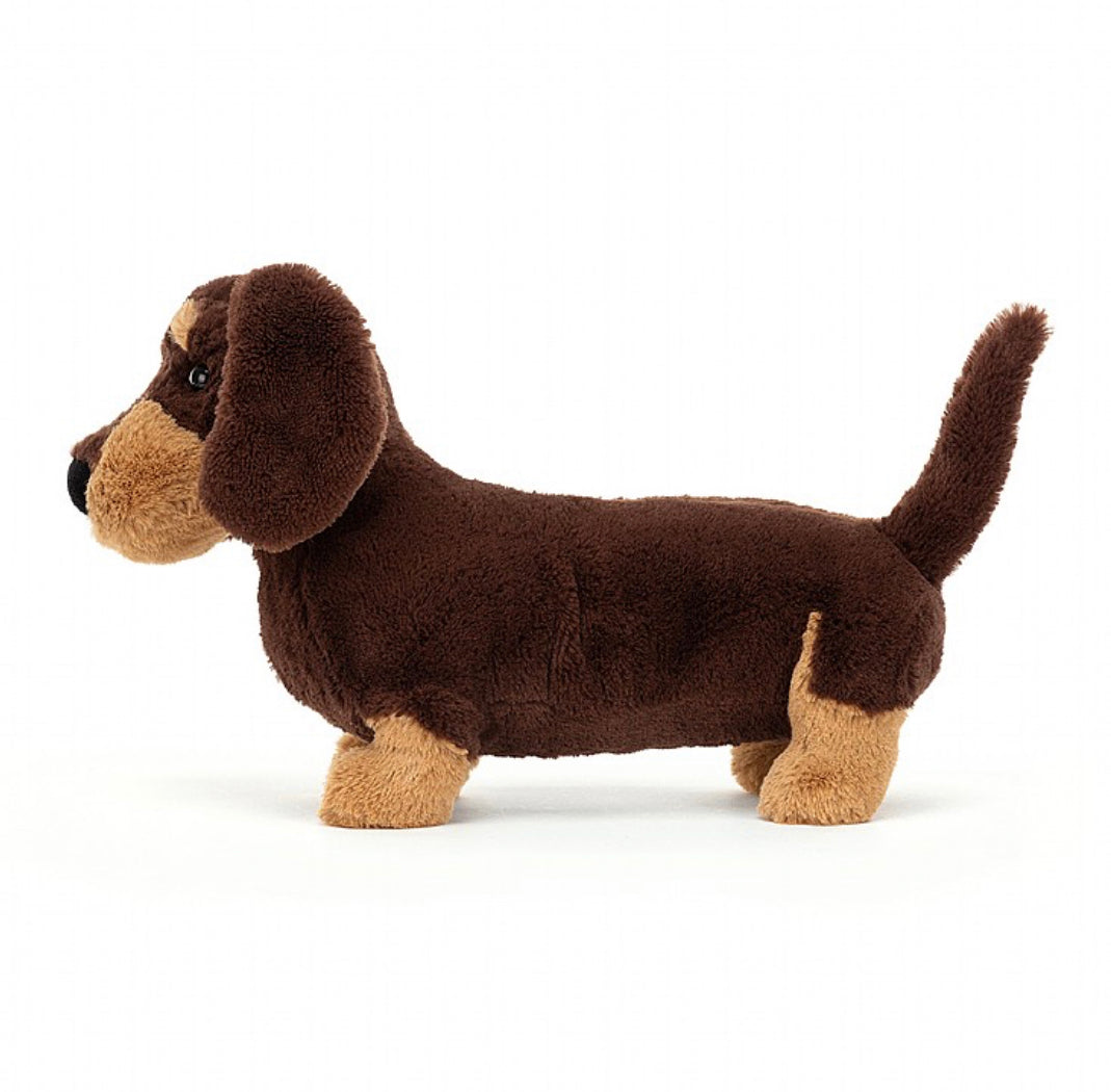 Mini Dachshund Squishable: A cuddly weiner dog plush!