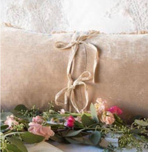 Load image into Gallery viewer, IN STOCK Bella Notte Linens Carmen Lumbar Throw Pillow, 16&quot; x 36&quot; (Cloud, Honeycomb, Parchment)
