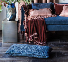 Load image into Gallery viewer, IN STOCK Bella Notte Linens Vienna Lumbar Throw Pillow 16x36, Cenote