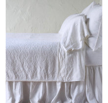 Load image into Gallery viewer, IN STOCK Bella Notte Linens Adele Coverlet (White, Cloud)