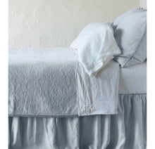 Load image into Gallery viewer, IN STOCK Bella Notte Linens Adele Coverlet (White, Cloud)