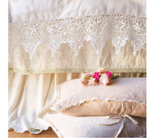 Load image into Gallery viewer, IN STOCK Bella Notte Linens Adele Coverlet (White, Cloud)