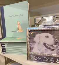 Load image into Gallery viewer, Mariposa Best Dog Ever Silver Frame