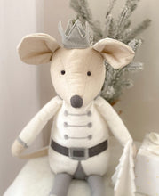 Load image into Gallery viewer, Mon Ami King Mouse Shelf Sitter Doll