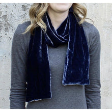 Load image into Gallery viewer, Silk Velvet Scarf (10 Colors)