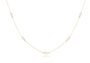 Enewton Egirl Choker Simplicity Chain Gold, Gold or Pearl