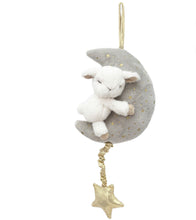 Load image into Gallery viewer, Mon Ami Lamb + Moon Musical Mobile