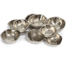 Load image into Gallery viewer, Cluster Serving Bowls, Small (Silver or Gold)