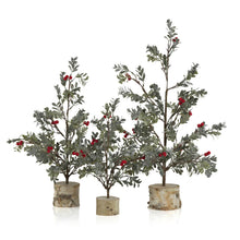 Load image into Gallery viewer, Frosted Mistletoe Tree (3 Sizes)