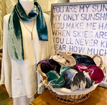 Load image into Gallery viewer, Silk Velvet Scarf (10 Colors)