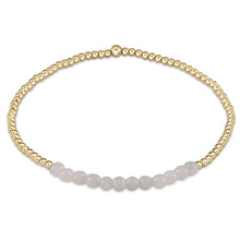 Load image into Gallery viewer, Enewton Gold Bliss Gemstone 2mm Bead Bracelet (6 Styles)
