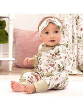 Load image into Gallery viewer, Pretty Petals Bamboo Zippered Romper