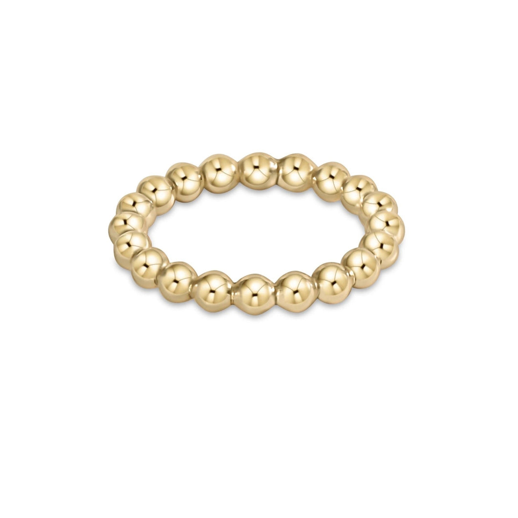 Enewton Classic Gold Bead Ring, 3mm