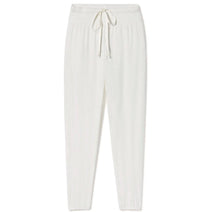 Load image into Gallery viewer, PJ Harlow Dena Ribbed Sweatpant (Pearl, Morning Blue)