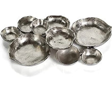 Load image into Gallery viewer, Cluster Serving Bowls, Large (Silver, Gold)