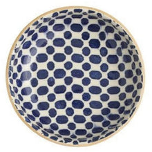 Load image into Gallery viewer, Terrafirma Ceramic Cobalt Dessert Bowl, 6&quot; (2 Patterns)
