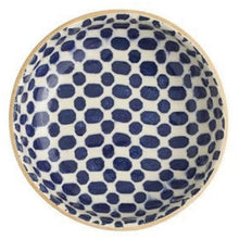 Load image into Gallery viewer, Terrafirma Ceramic Cobalt Dessert Bowl, 6" (3 Patterns)