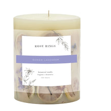 Load image into Gallery viewer, Roman Lavender Botanical Candle, 5.5"