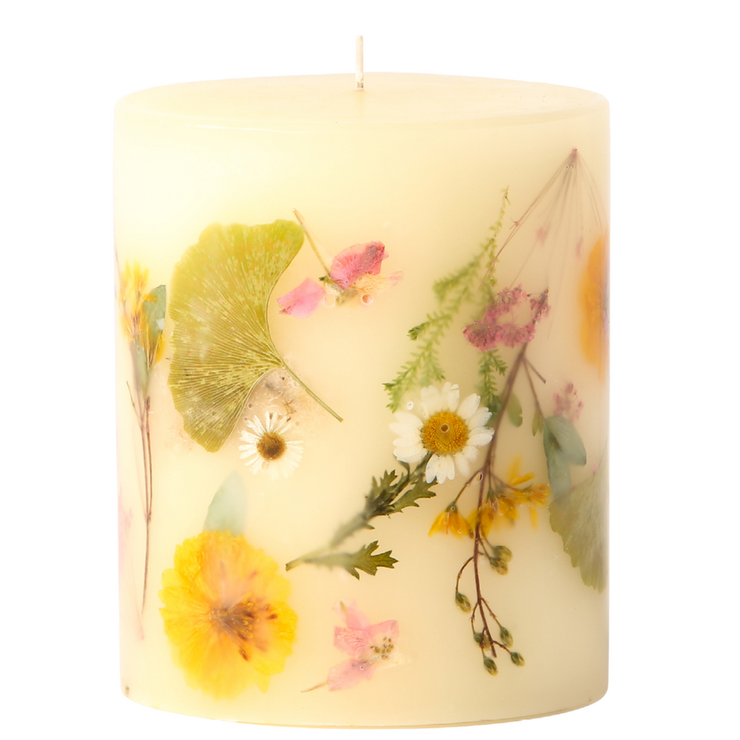 Lemon Blossom & Lychee Botanical Candle, 5.5