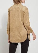Load image into Gallery viewer, Lysse Lori Faux Suede Overshirt (Size S, L)