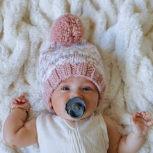 Load image into Gallery viewer, Fairisle Rosy Beanie Hat
