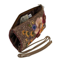 Load image into Gallery viewer, Budding Romance Beaded Crossbody Bag
