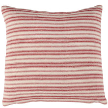 Load image into Gallery viewer, Red Stripe Pillow
