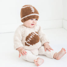 Load image into Gallery viewer, Football Crewneck Sweater
