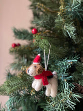 Load image into Gallery viewer, Felt Jack Russell Dog Ornament
