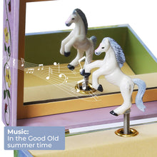 Load image into Gallery viewer, Fairy Horse Musical Jewelry Box
