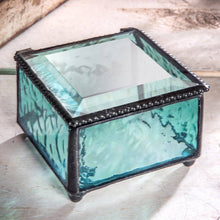 Load image into Gallery viewer, Windsor Blue Glass Box

