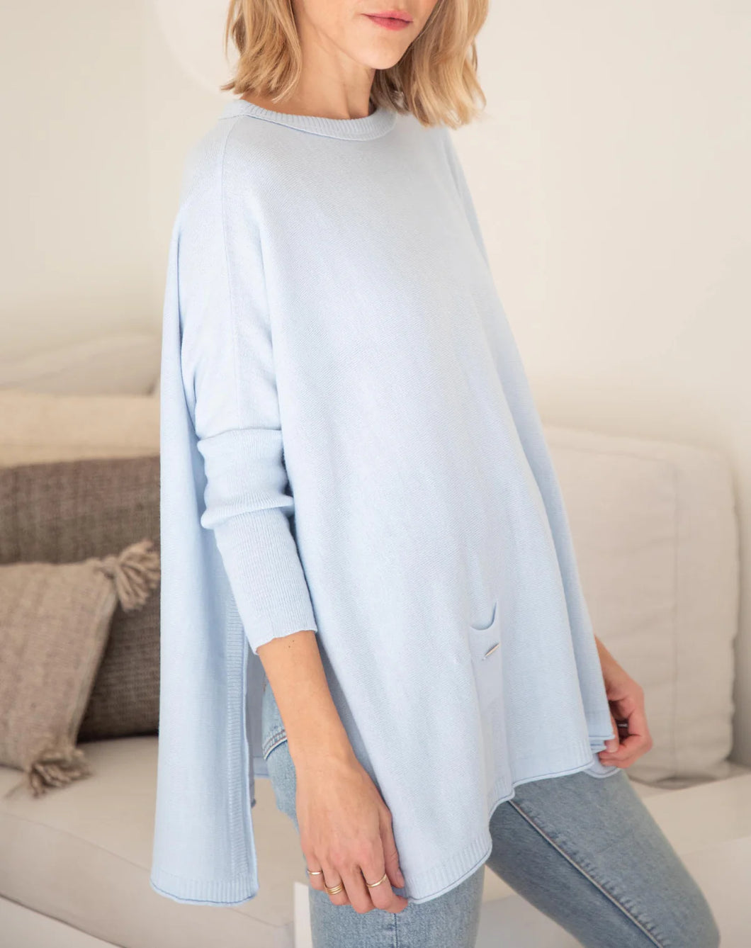 MerSea Catalina Crewneck Sweater (Driftwood, Sky, Chocolate)