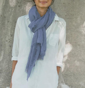 Boho Organic Cotton Scarf (9 Colors)