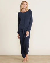 Load image into Gallery viewer, Barefoot Dreams CozyChic Ultra Lite Track Pants, Indigo
