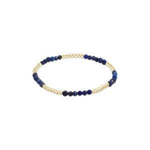 Enewton Classic Blissful Pattern 2.5mm Bead Gemstone Bracelet (8 Styles)