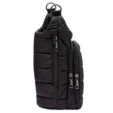 Load image into Gallery viewer, HydroBag Handle Bag, Black Matte with Striped Strap
