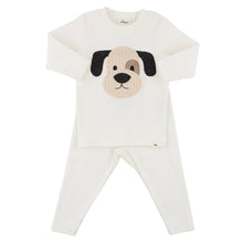 Load image into Gallery viewer, Puppy Face Applique Two Piece Set
