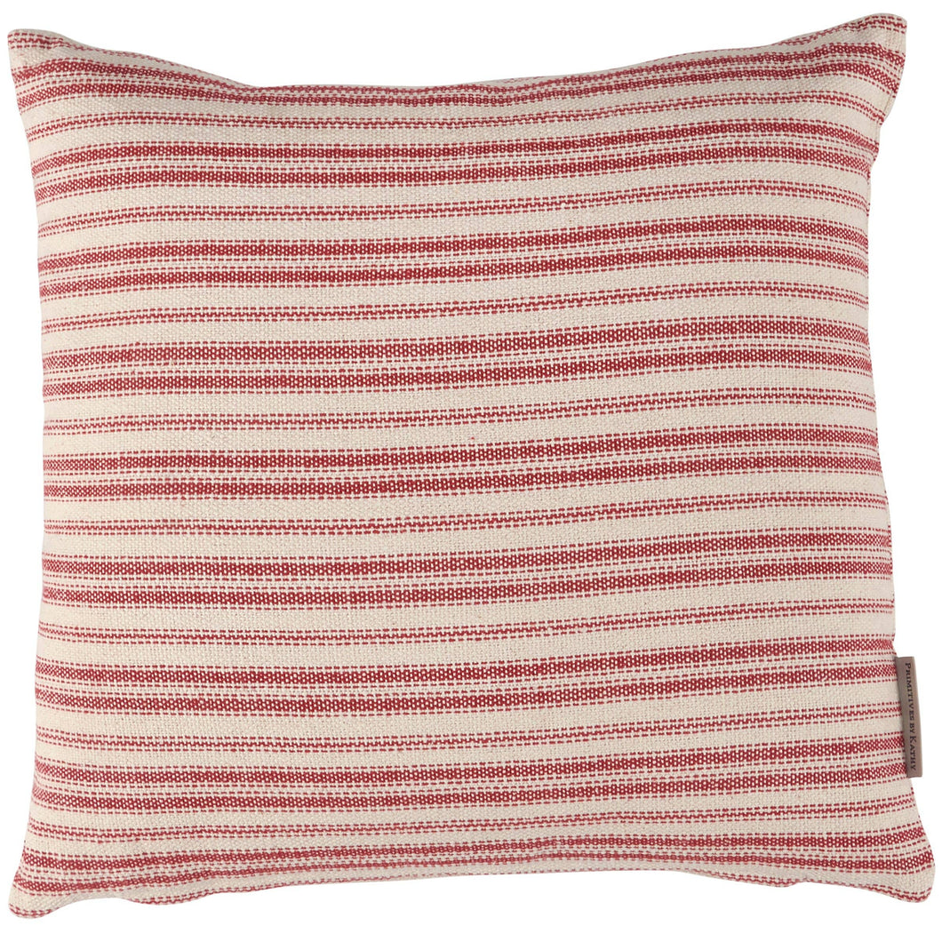 Red Stripe Pillow