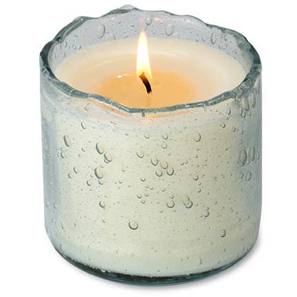 Himalayan Artisan Glass Tumbler Candle (Ginger Patchouli, Grapefruit Pine)