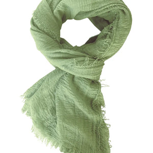 Boho Organic Cotton Scarf (10 Colors)