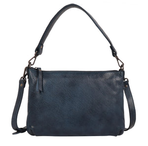 Stevie Crossbody Bag (Brown, Cognac, Indigo)