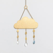 Load image into Gallery viewer, Brass &amp; Crystal Suncatchers (6 Styles)
