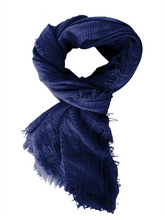 Load image into Gallery viewer, Boho Organic Cotton Scarf (12 Colors)
