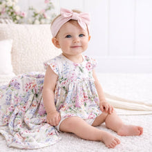 Load image into Gallery viewer, Dream Blossom Skirted Bodysuit, Watercolor Floral
