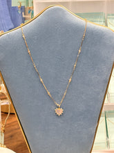 Load image into Gallery viewer, Cristina V Small Mother Of Pearl Heart Necklace on CZ Chain
