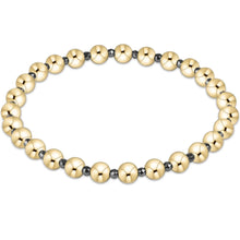 Load image into Gallery viewer, Enewton Silver Faceted Hematite Grateful Pattern 5mm Bead Bracelet
