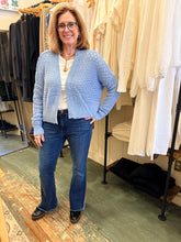 Load image into Gallery viewer, Wooden Ships Knits Levi Cardigan, Beach Sky
