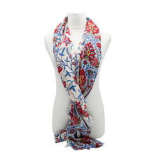 Load image into Gallery viewer, Bird of Paradise Wool Scarf
