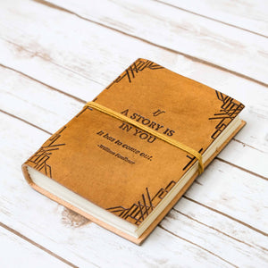 If A Story Is In You Leather Journal